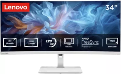 Lenovo L34W-4C 34" WQHD 120 Hz