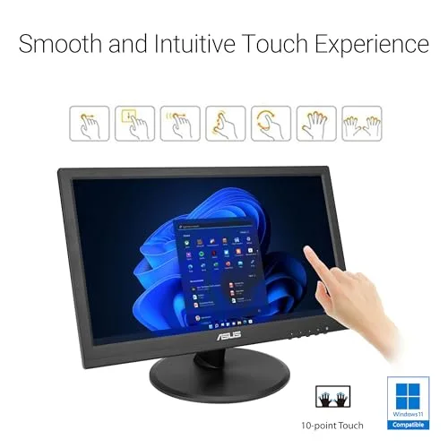 ASUS VT169HE 15,6" tactile Full HD IPS - vue 2