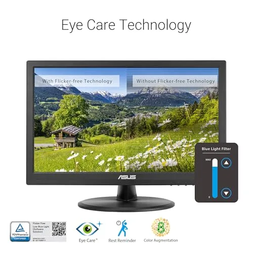 ASUS VT169HE 15,6" tactile Full HD IPS - vue 3