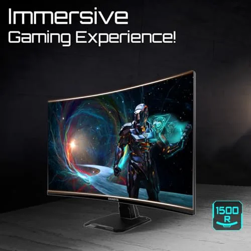 Gigabyte GS27QCA 27" QHD 180 Hz incurvé - vue 7