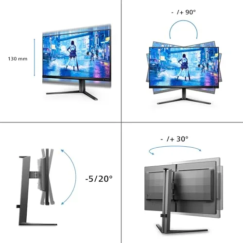Philips Evnia 5000 25M2N5200U 24,5" 390 Hz - vue 5