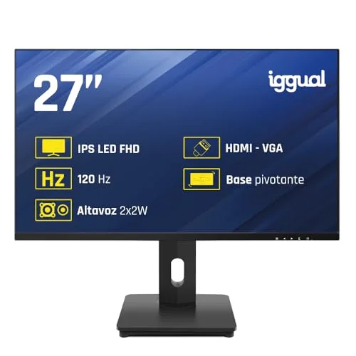 IGGUAL ML27FA 27" FHD 100 Hz IPS pivotant