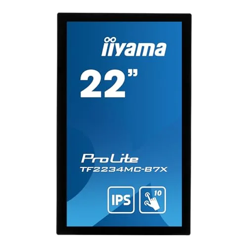 iiyama ProLite TF2234MC-B7X 21,5" tactile Full HD - vue 3