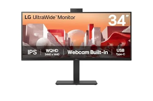 LG 34BA85QE-B 34" UltraWide WQHD IPS incurvé