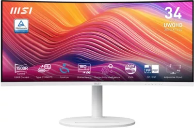 MSI Modern MD342CQPW 34" VA UWQHD 120 Hz USB-C