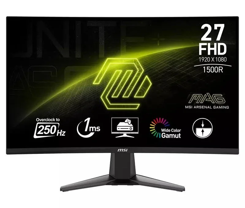 MSI MAG 27C6X 27 pouces - vue 1