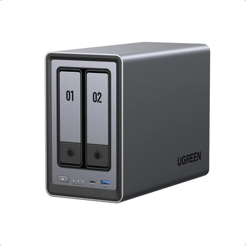 NAS UGREEN DXP2800 54TB 2 baies - vue 1
