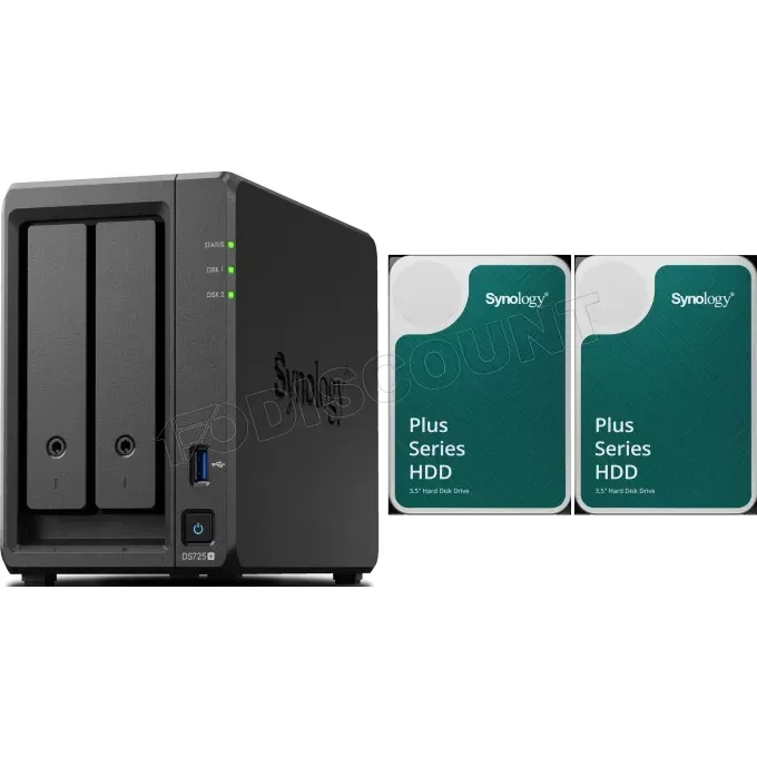 Synology DiskStation DS725+ 2 baies 2,5GbE