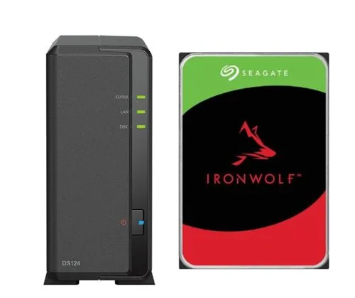 Serveur NAS Synology DS124 10To