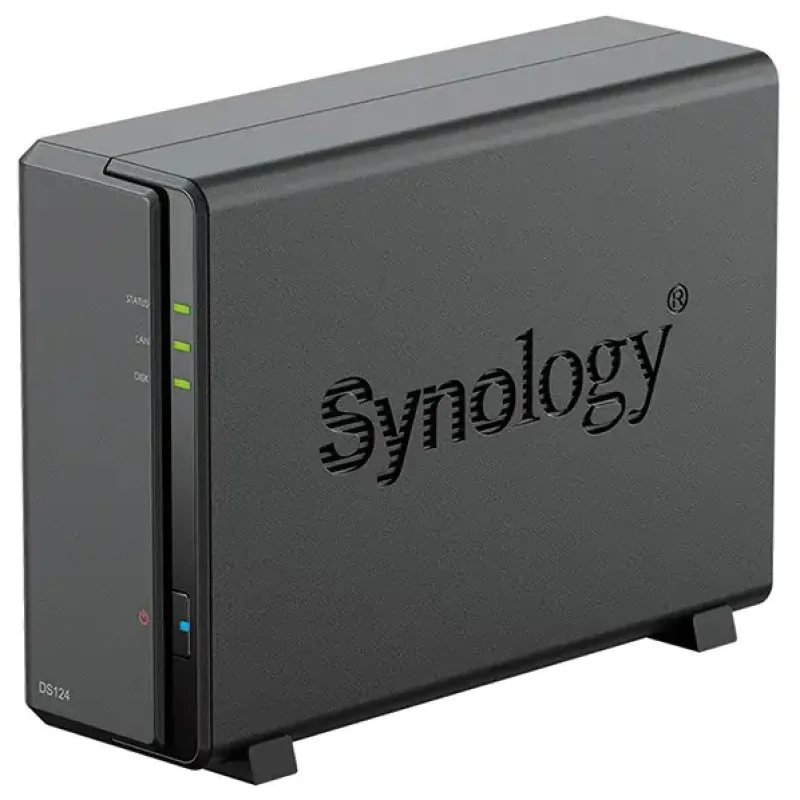 Serveur NAS Synology DS124 3To avec WD Red Plus - vue 2