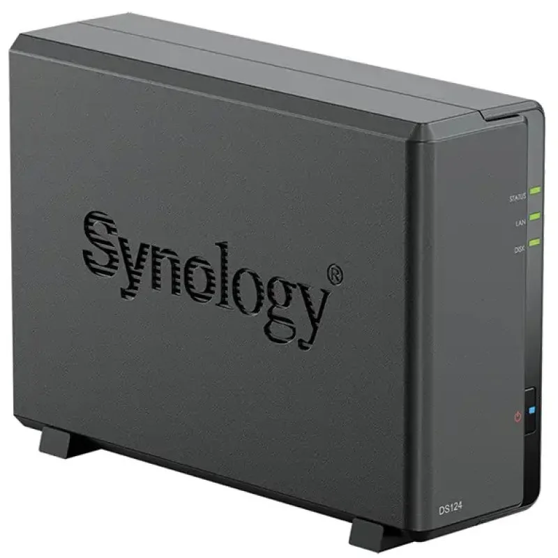 Serveur NAS Synology DS124 3To avec WD Red Plus - vue 3