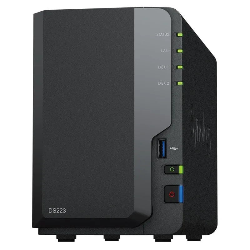Serveur NAS Synology DS223 16To - vue 2