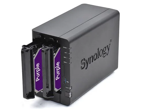 Serveur NAS Synology DS223 4To avec 2x WD 2To