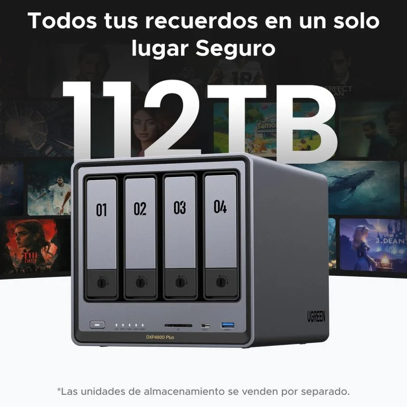 UGREEN NASync DXP4800 Plus - vue 4