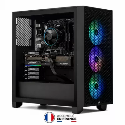 Corsair PC Gamer 3000D R79070XTXFR Ryzen 7 5700X RX 9070 XT