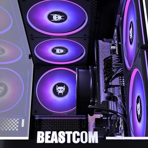 PC Bureau BEASTCOM Q3 Ryzen 5 16GB 1TB - vue 5