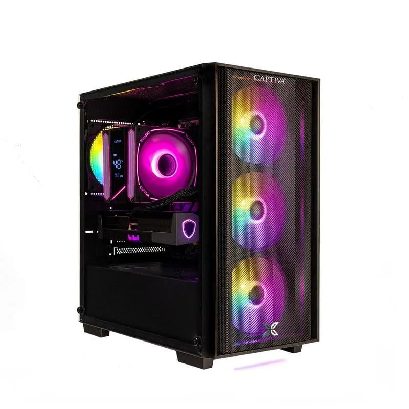 PC fixe PC CAPTIVA 102377 Ryzen 5 5500 RTX 5060 Ti 16GB 1TB - 1670.99 EUR