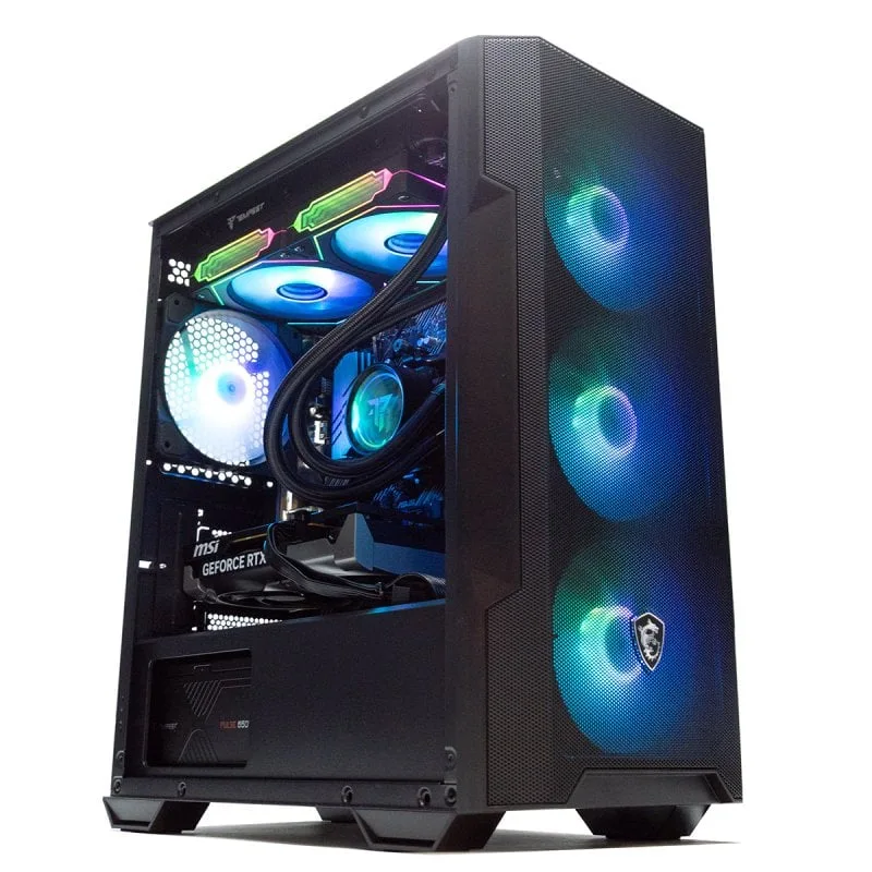 PC fixe PC de bureau PcCom Ready Ryzen 7 5800X RTX 5060