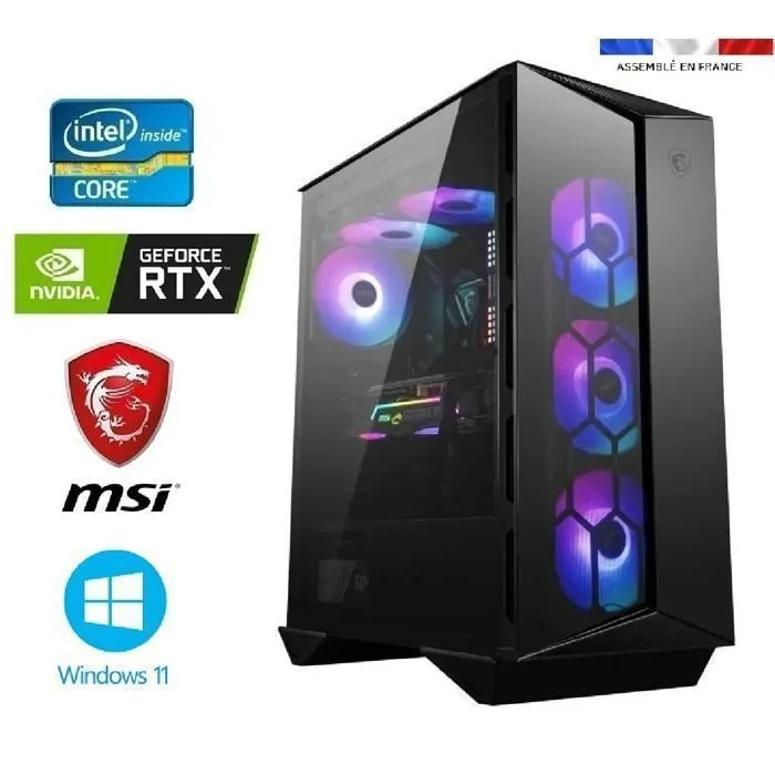 MSI PC Gamer i7-12700KF RTX 5070 32Go 2To