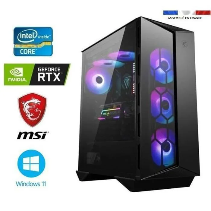 MSI PC Gamer i9-14900KF RTX 5070 Ti 32 Go 2 To