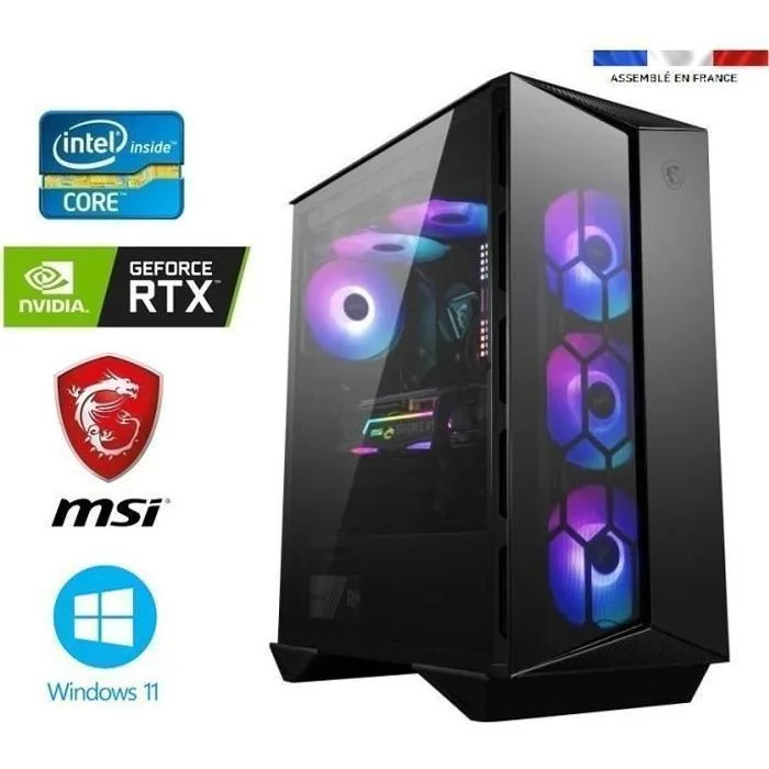 MSI PC Gamer i9-14900KF RTX 5060 Ti 32 Go 2 To