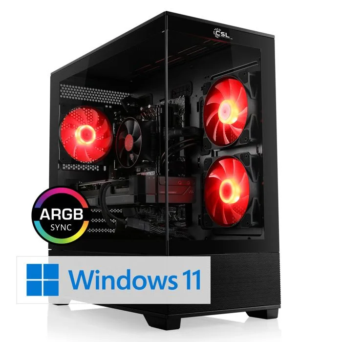 CSL Computer M11830H Ryzen 7 8700F RTX 5070 32 Go