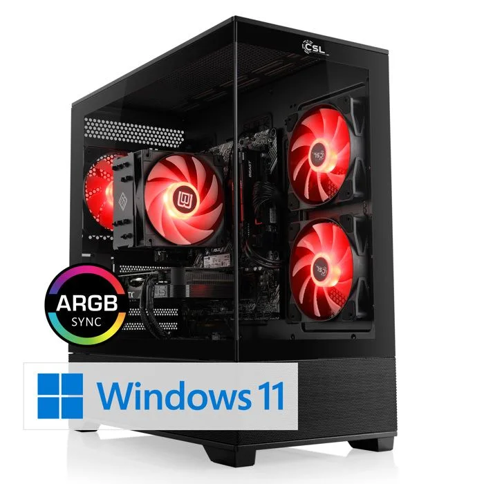 CSL Computer M11960H Core Ultra 7 265KF RTX 5070 32 Go