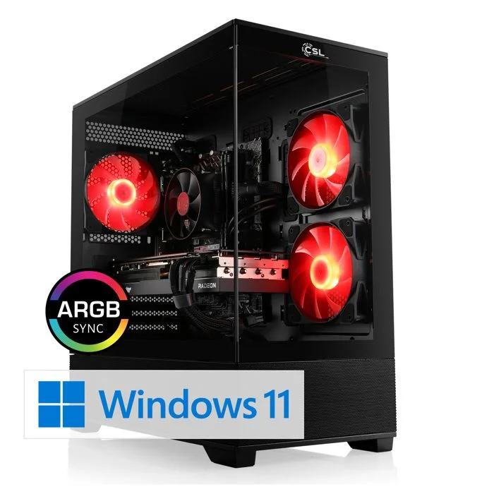 CSL Computer M12270H Ryzen 7 8700F RX 9070 XT