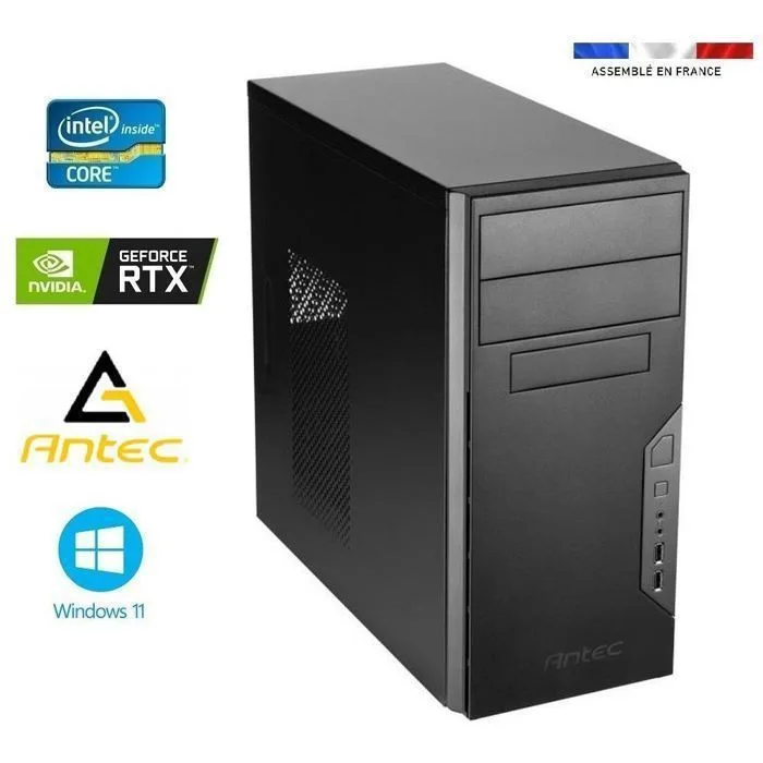 Antec PC i7-12700F RTX 5060 32 Go 2 To