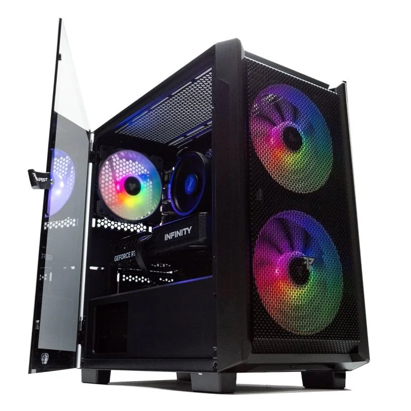 PC fixe PC PcCom Lite Ryzen 5 5500 RTX 5060 16Go 1TB