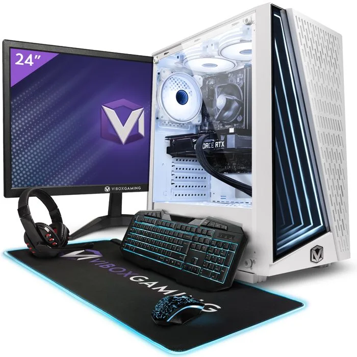 Vibox II-30 PC Gamer Complet 23" i5-10400F RTX 3050
