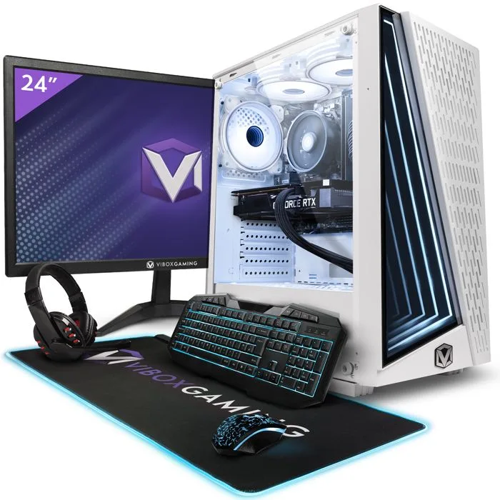 Vibox V-266 PC Gamer Ryzen 5 5500 RTX 3050 6 Go