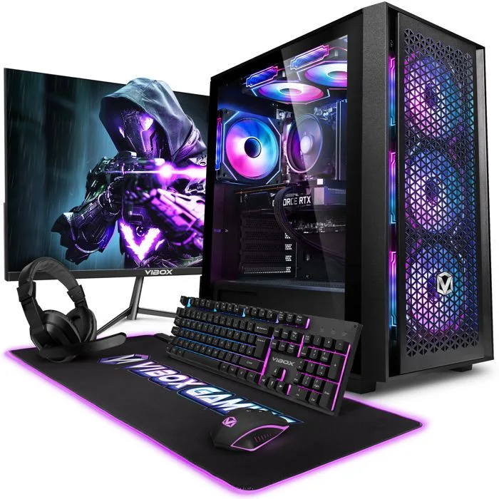 Vibox V-310 PC Gamer 23" Ryzen 5 5500 RX 9070