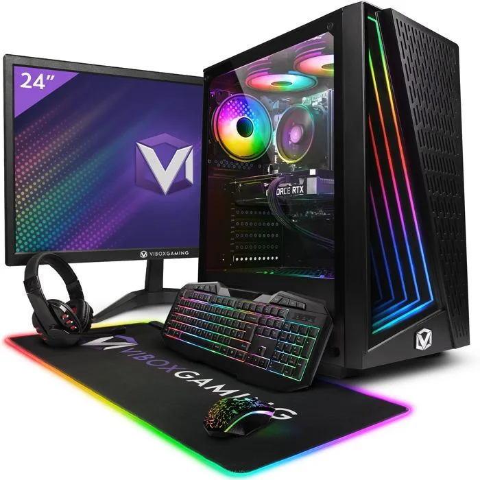 Vibox V-537 Ryzen 5 5500 RX 9060 XT 8 Go 16 Go 1 To