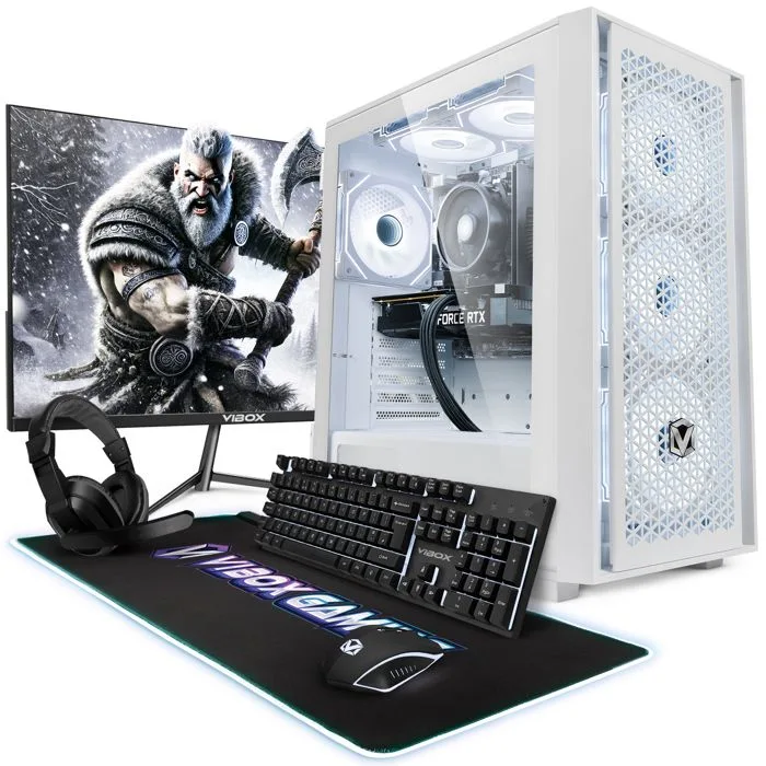 VIBOX V-575 PC Gamer Complet Ryzen 5 5500 RTX 5050