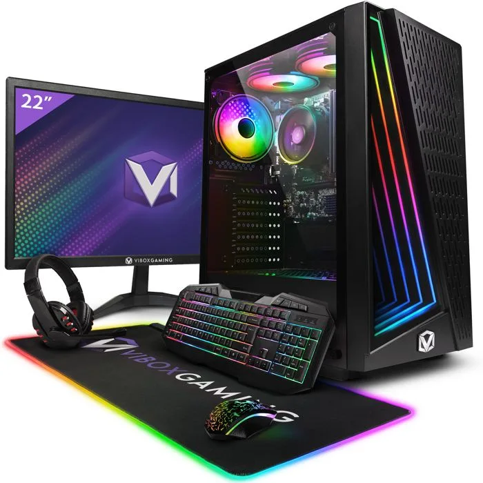 Vibox VI-150 PC Gamer Ryzen 3 3200G 8 Go 480 Go SSD