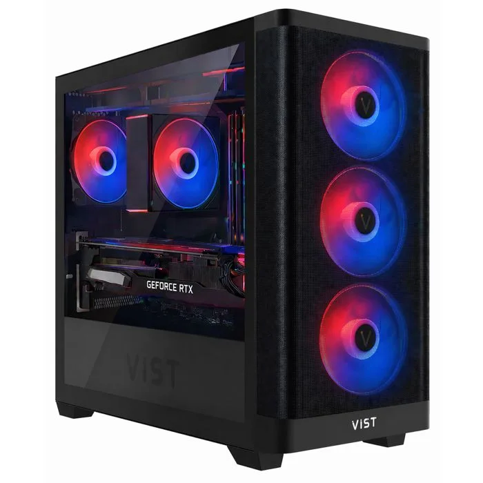 VIST PC Gaming Ryzen 7 5700X RX 9060 XT 32 Go 1 To