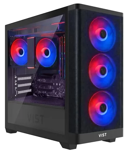 VIST PC Gaming Ryzen 5 5600GT 32 Go SSD 1 To Wi‑Fi
