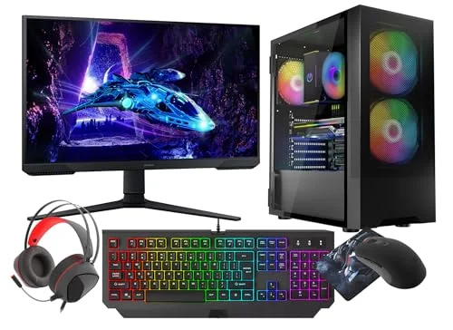 VIST PC Gaming Ryzen 7 5700G 32 Go 1 To Wi‑Fi