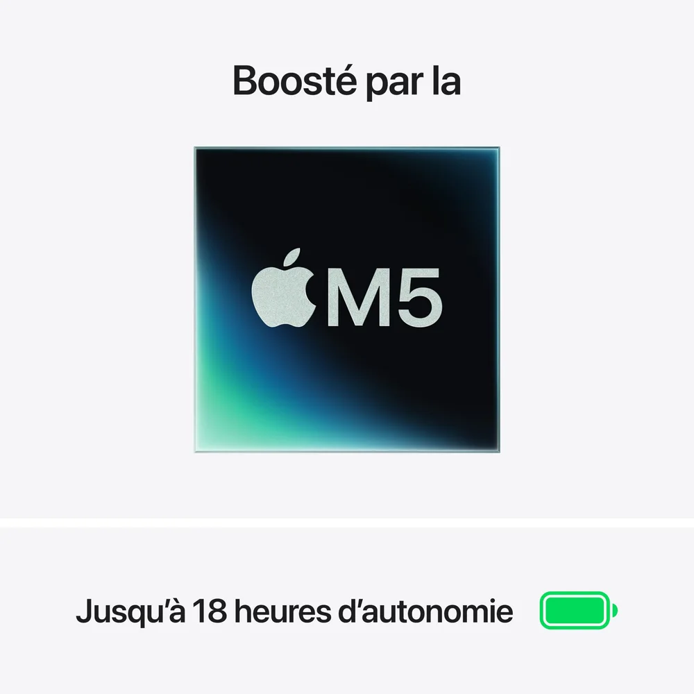 Apple MacBook Air 15" M5 24 Go 1 To - vue 2