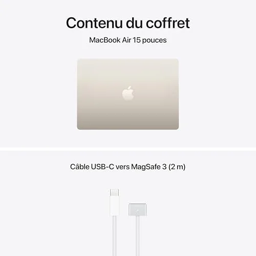 Apple MacBook Air 15" M5 24 Go 1 To - vue 6