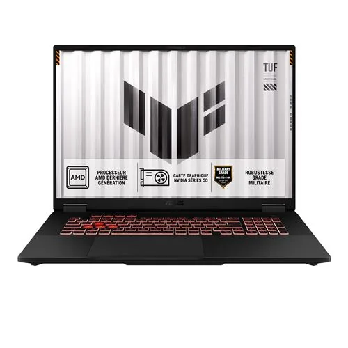 PC portable Asus TUF A18 A18-TUF808UM 18" Ryzen 7 RTX 5060 32 Go - 1499,99 €