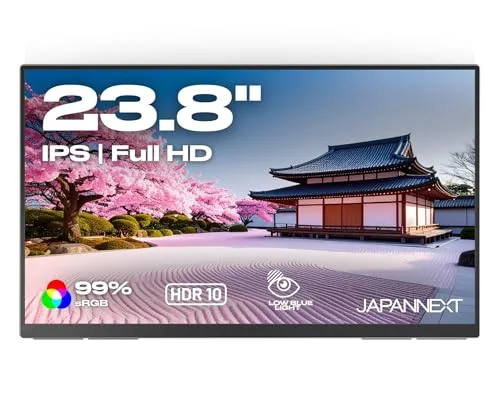JAPANNEXT JN-IPS238FHDR-C65W-HSP 23,8" IPS Full HD
