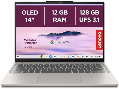 PC portable Lenovo Chrome 14M9610 14" OLED 12 Go 128 Go