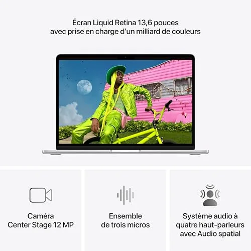 MacBook Air 13" M5 16Go/512Go - vue 3