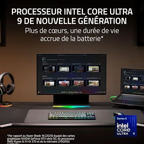 Razer Blade 16 2026 Core Ultra 9 RTX 5080 32GB - vue 4
