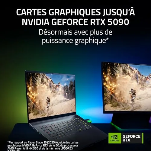 Razer Blade 16 2026 Core Ultra 9 RTX 5090 32GB 2TB - vue 3