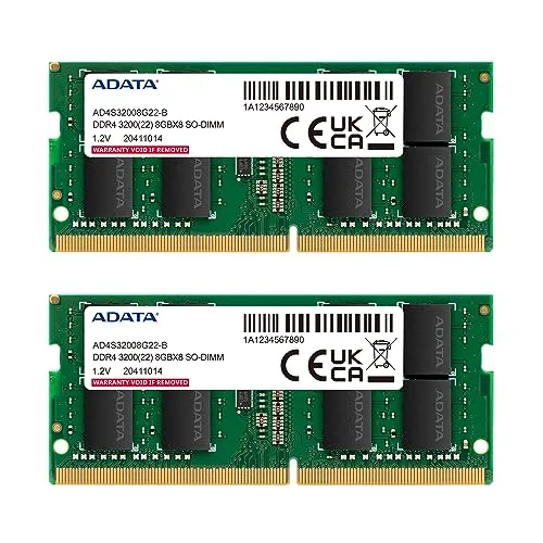 ADATA 16 Go Kit 2x8Go DDR4 3200 MHz