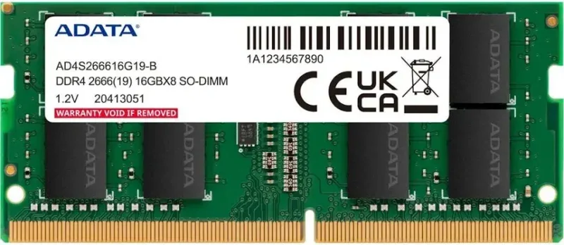 ADATA 4 Go DDR4 2666 MHz - vue principale