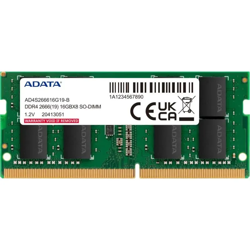 ADATA 8 Go DDR4 3200 MHz - vue principale